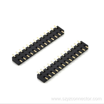 2.0mm Pitch Female header Connector Dual Row Bottom Upper Side Entry SMT H2.7mm 2*13P